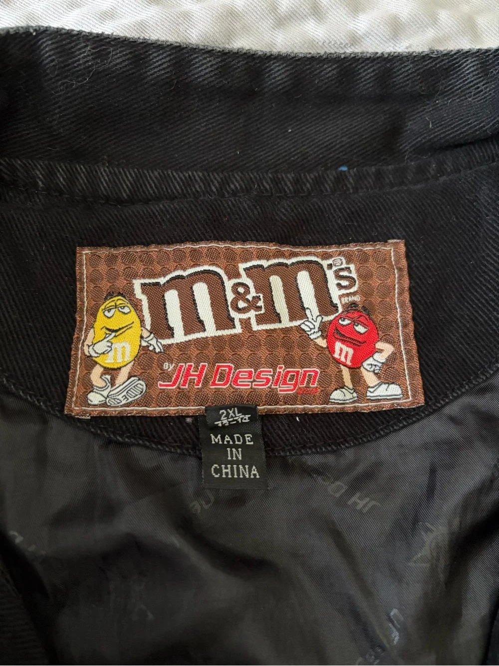 M&M'S Black Kids Embroidered Candy Patch Jacket